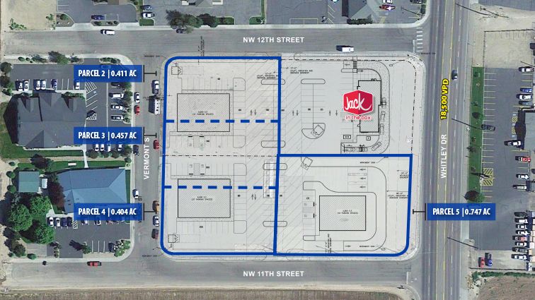 Fruitland Retail/Commercial Pads - Parcel 3: Vermont Street, Fruitland, ID 83619